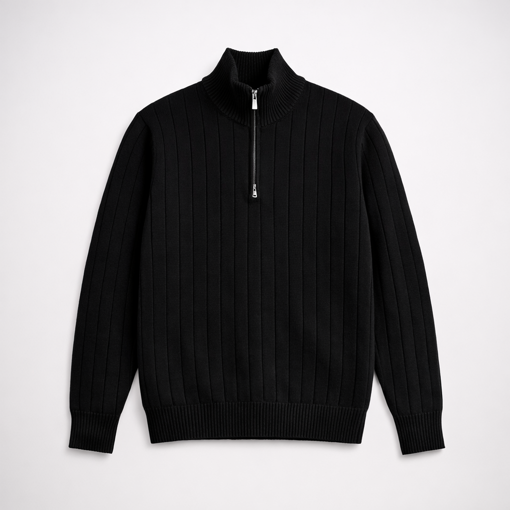 Leon Quarter-Zip Knit