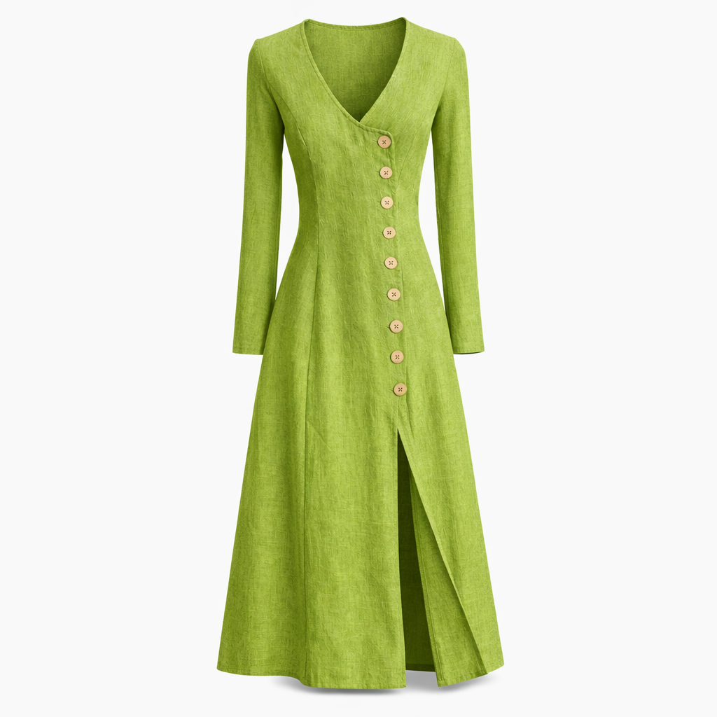 Roselle Linen Dress