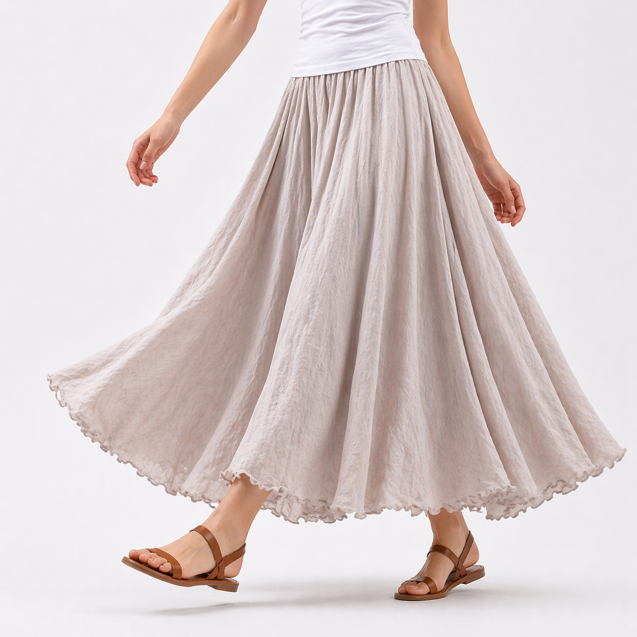 Saia Maxi Flow Skirt