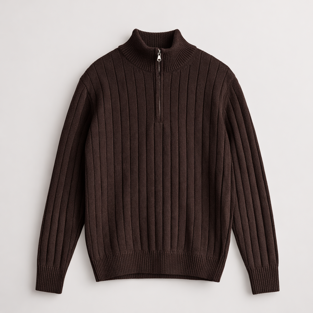 Leon Quarter-Zip Knit