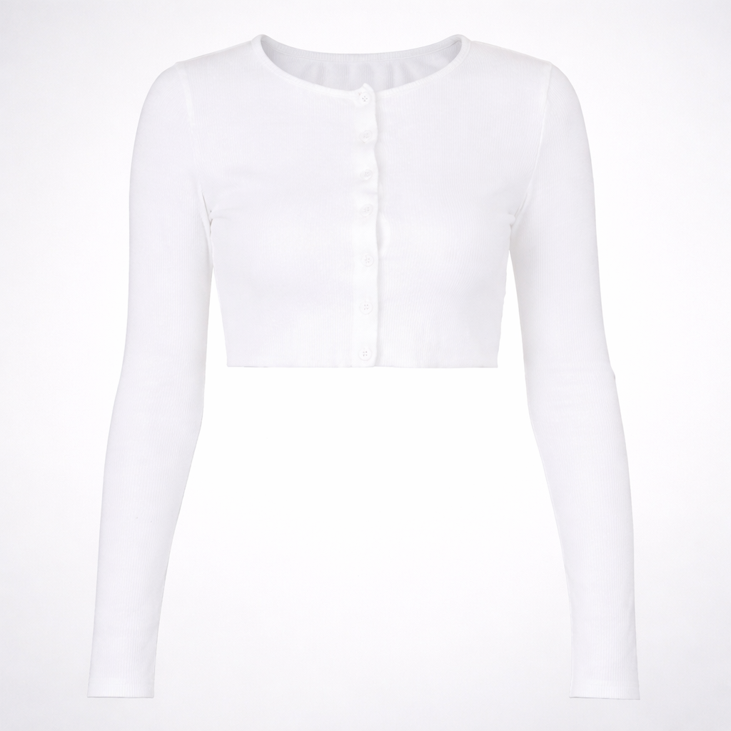 Elva Button Top