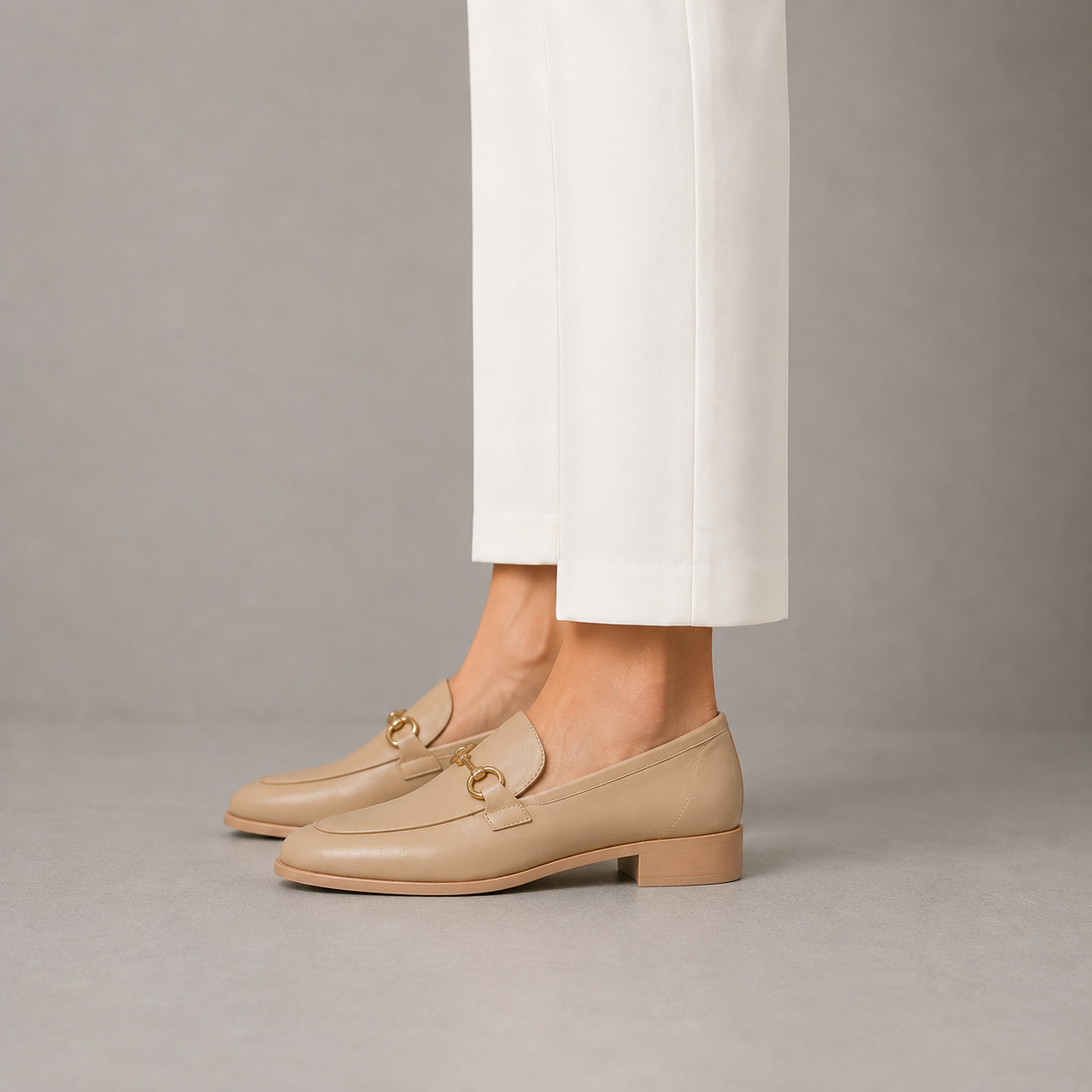 Women's Margot Leather Horsebit Flat Loafers