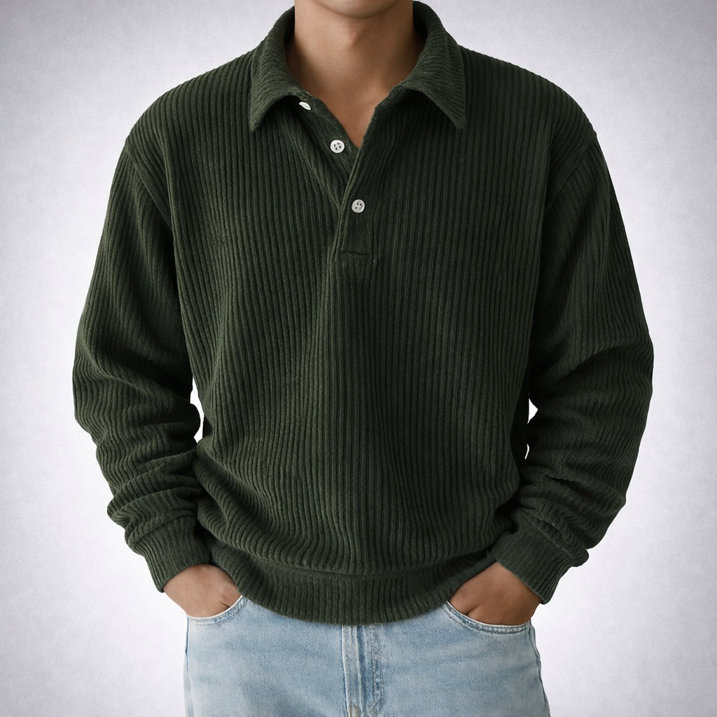 Mercer Corduroy Polo