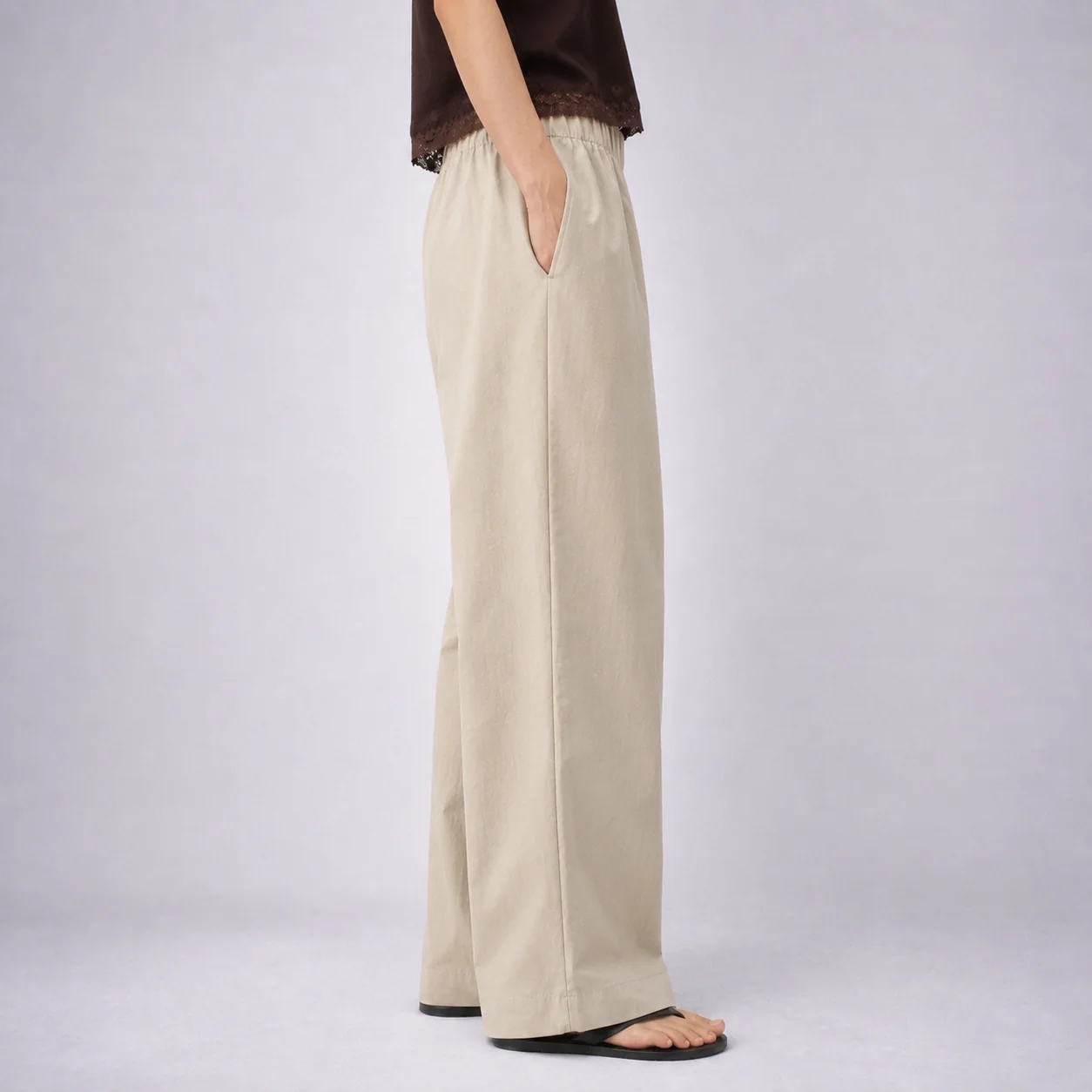 Women's Sienna Wide-Leg Baggy Trousers