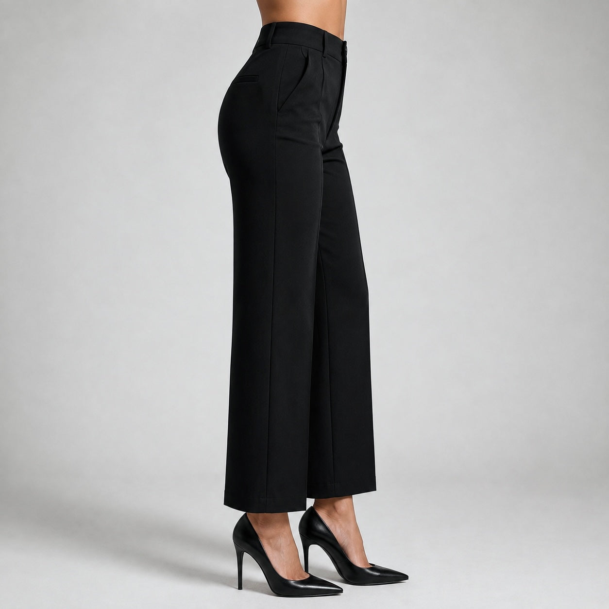 Women’s Isabelle High-Waisted Cropped Smart/Casual Trousers