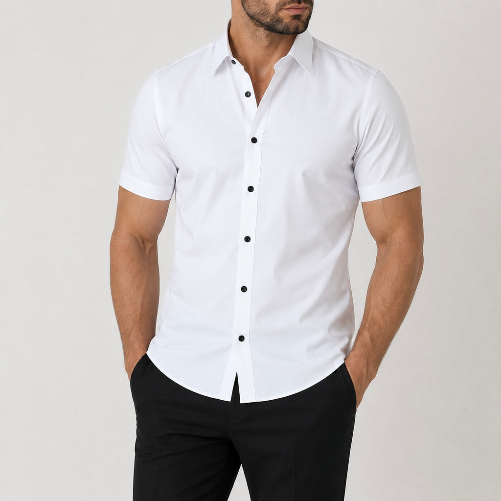 Men's Ellis Slim Fit Cotton Shirt
