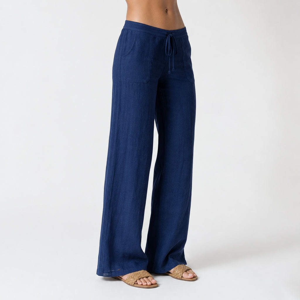 Women’s Mara Relaxed/Casual Loose Trousers With Drawstring