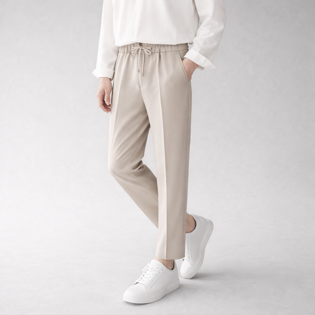 Calder Straight-Leg Trousers