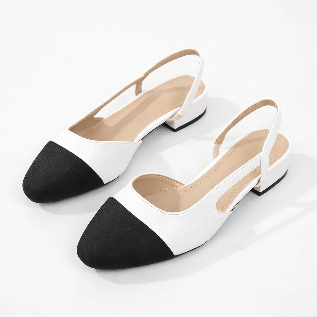 Mila Low Strap Heels