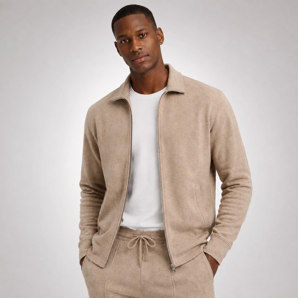 Men's Hudson Knit Co-Ord | Two Piece Lounge Set