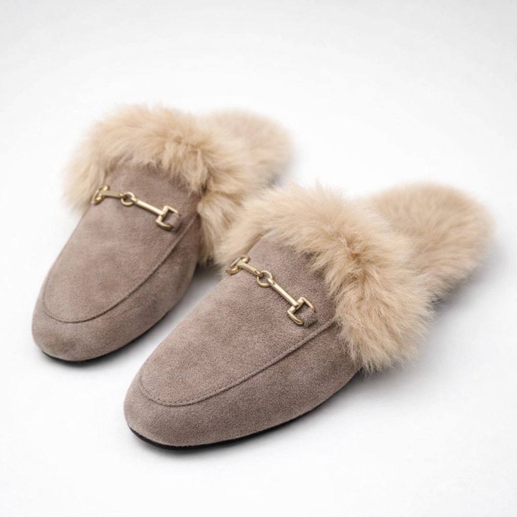 Mirelle Velvet Slip-Ons