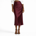 Valeria Satin Skirt