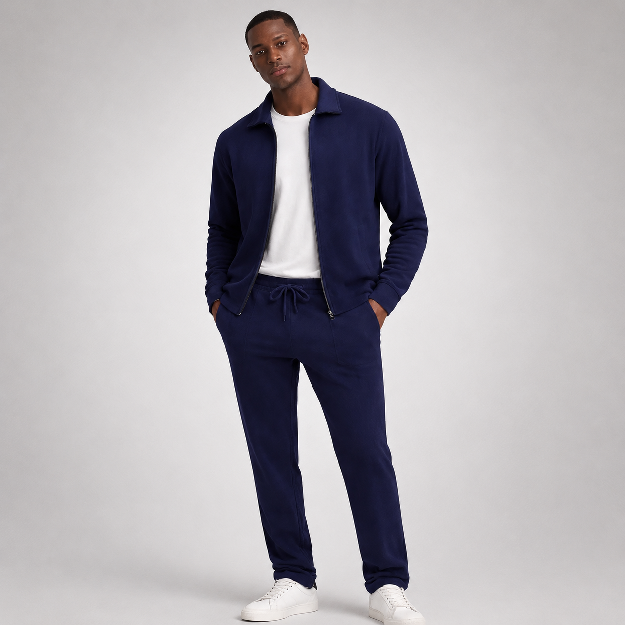 Men's Hudson Knit Co-Ord | Two Piece Lounge Set