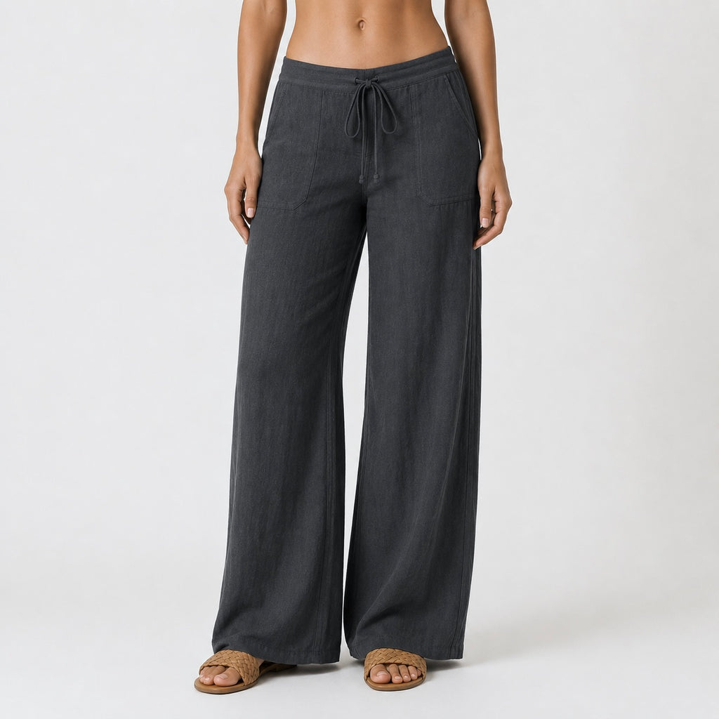 Women’s Mara Relaxed/Casual Loose Trousers With Drawstring