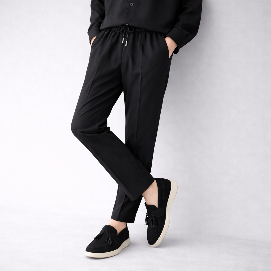 Calder Straight-Leg Trousers