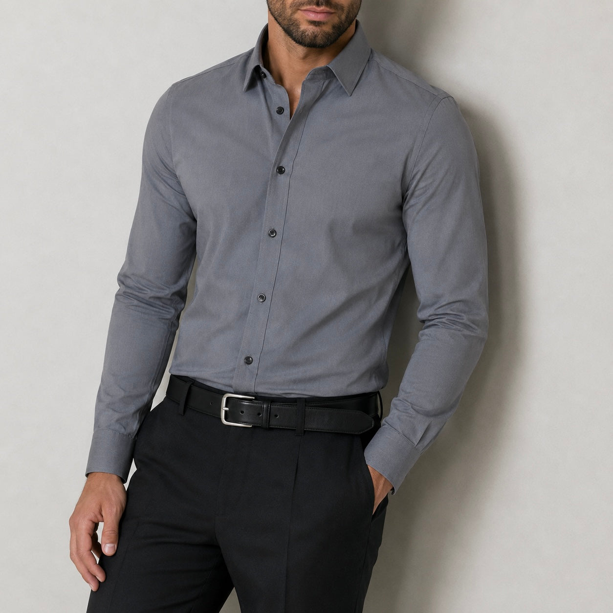 Men's Ellis Slim Fit Cotton Shirt