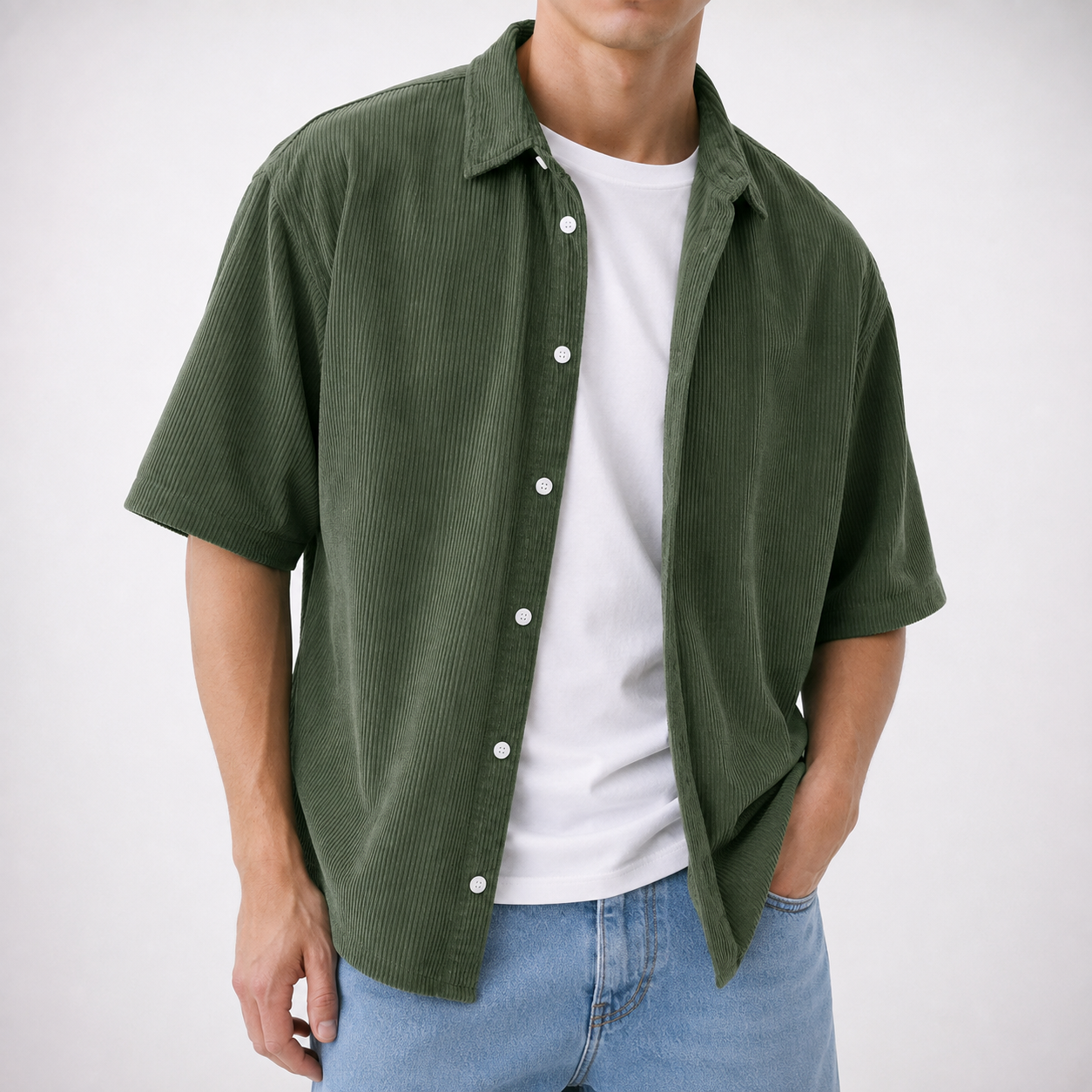 Men's Hayes Corduroy Button Shirt