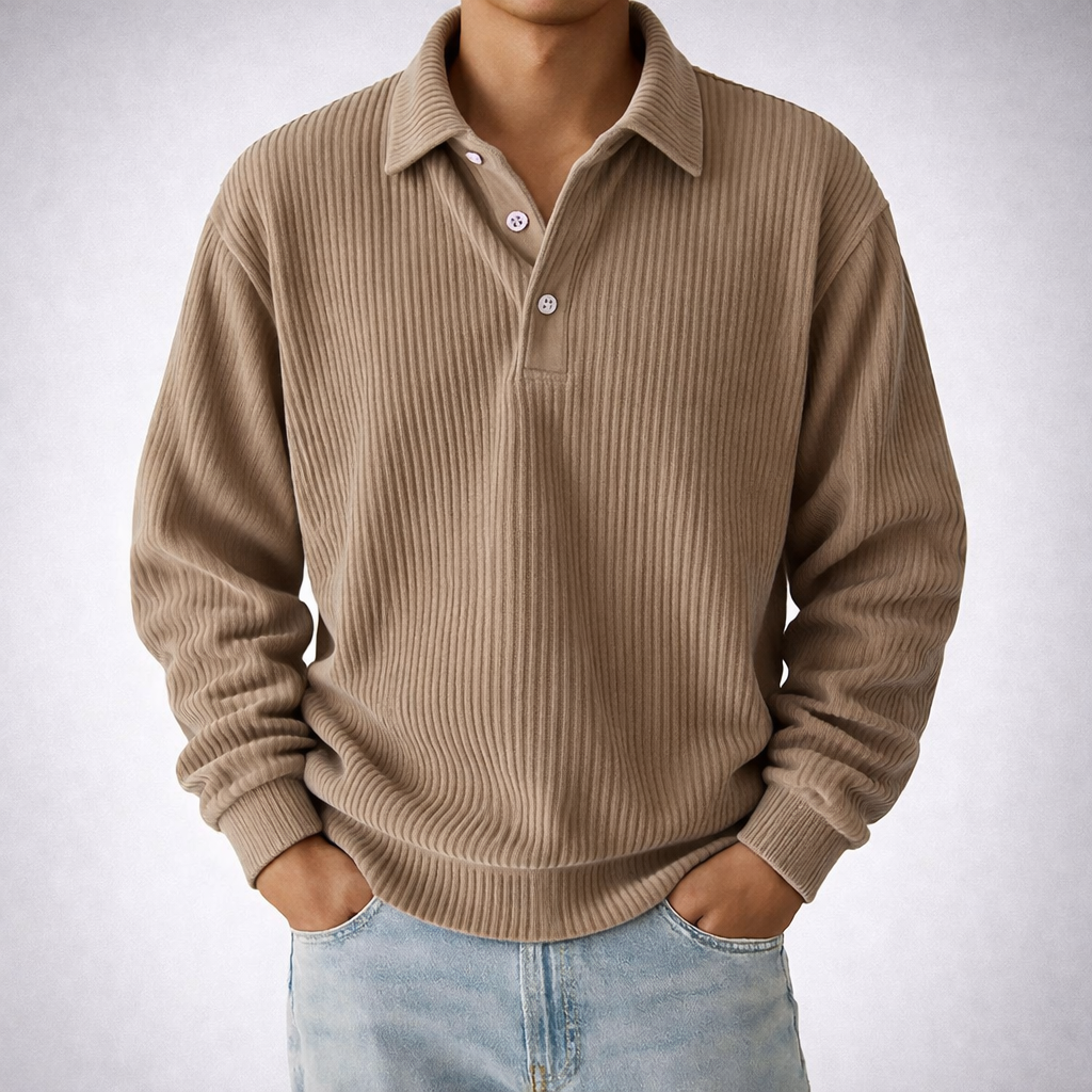 Mercer Corduroy Polo