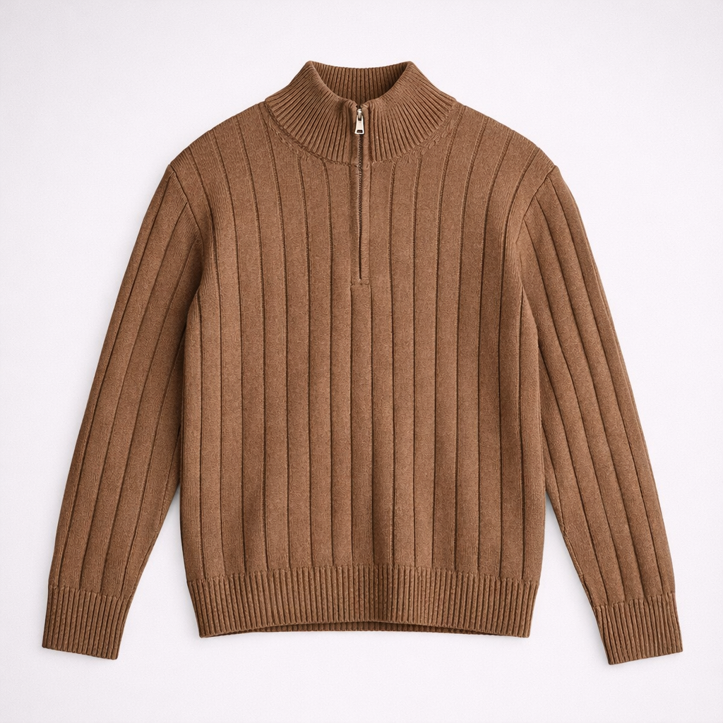 Leon Quarter-Zip Knit