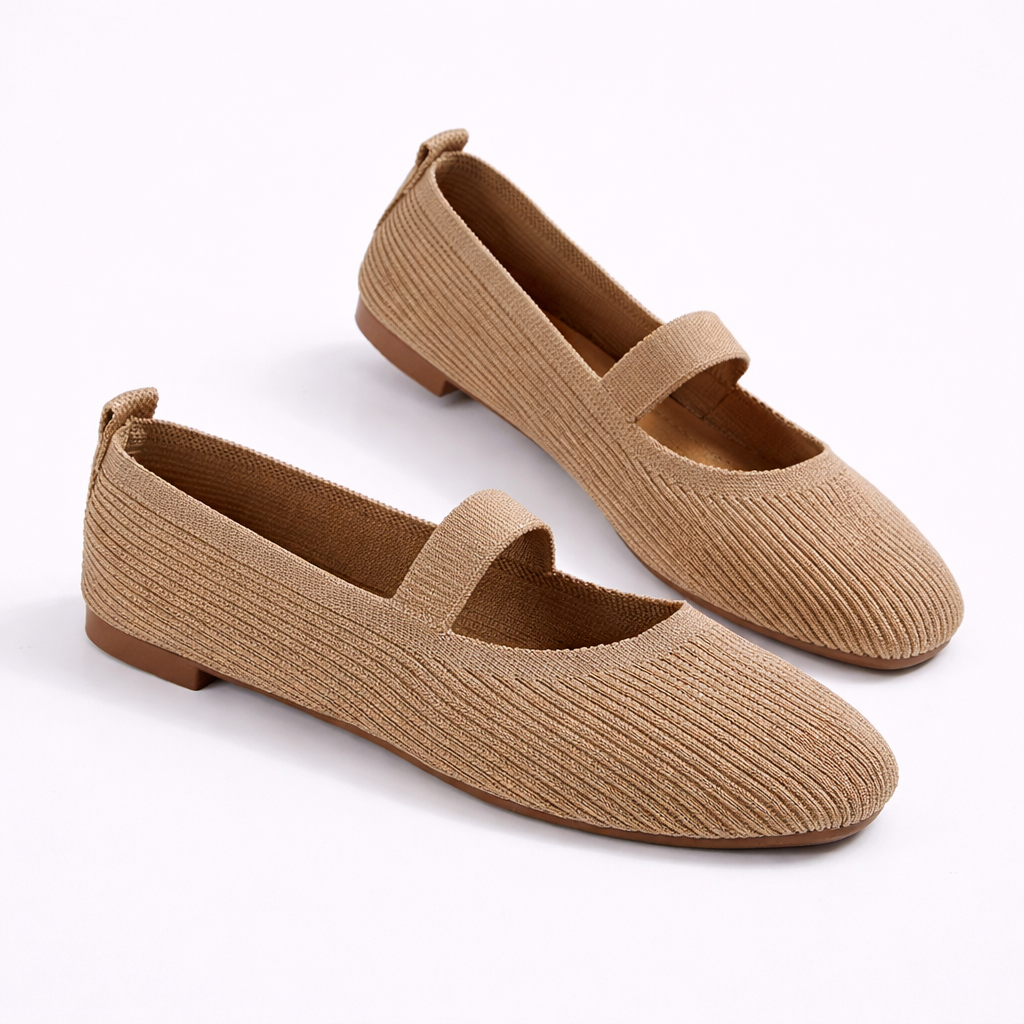 Aria Knit Mary Jane Flats