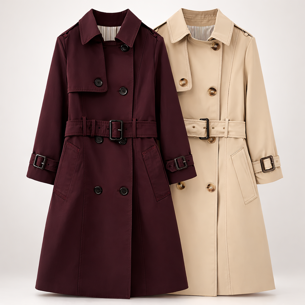 Estelle Belted Trench Coat