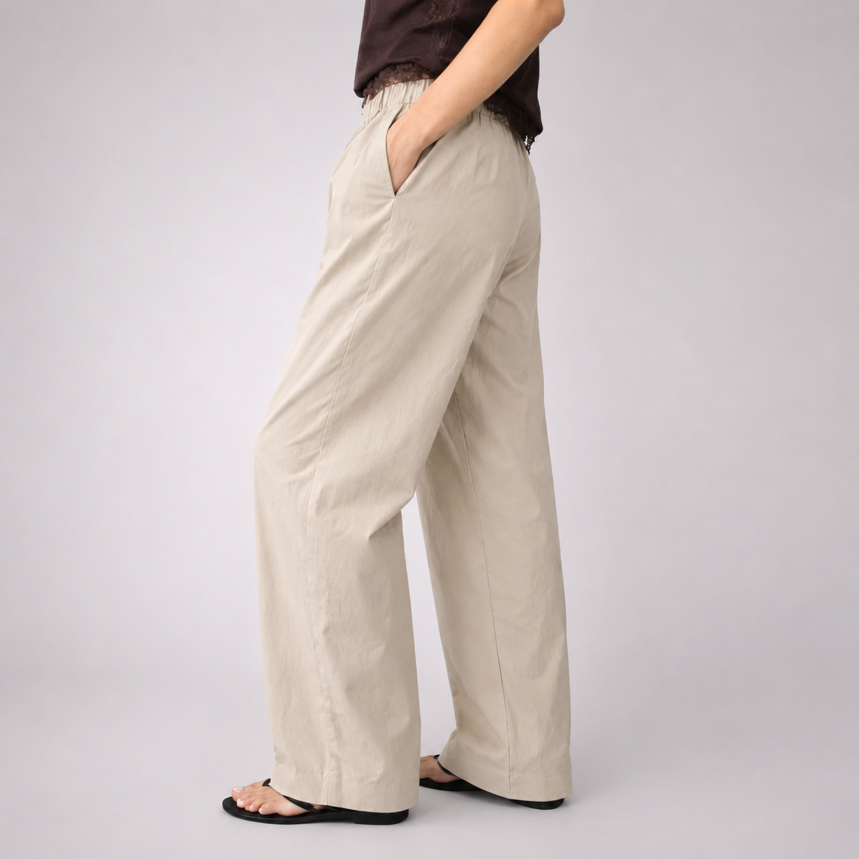 Women's Sienna Wide-Leg Baggy Trousers
