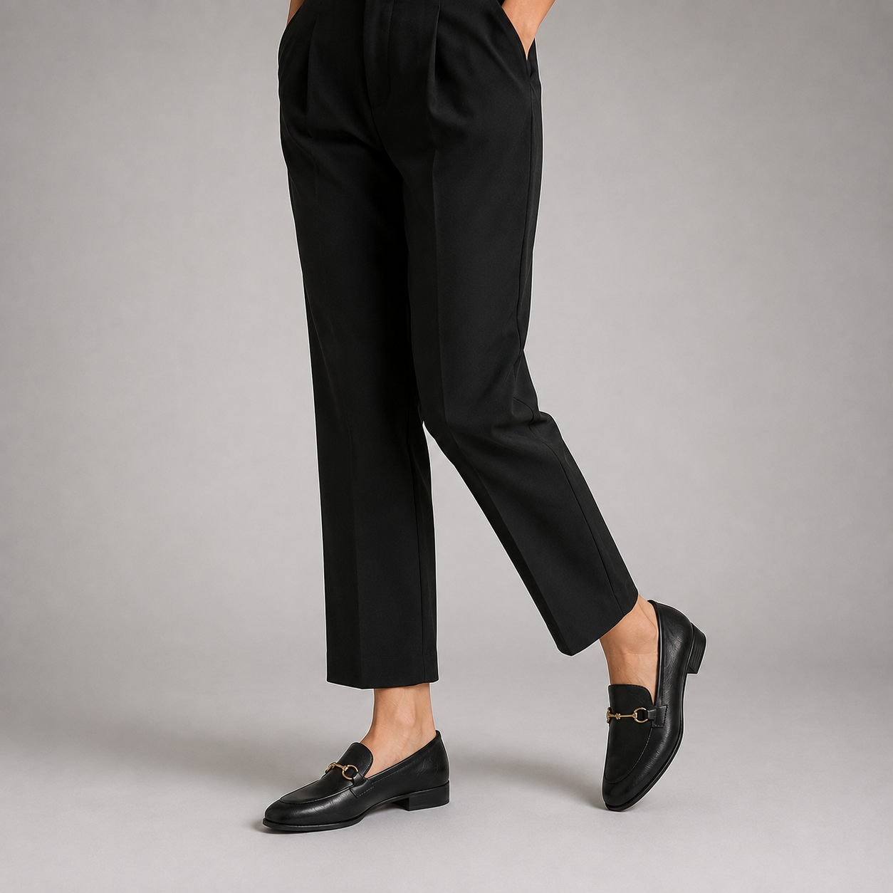 Women's Margot Leather Horsebit Flat Loafers