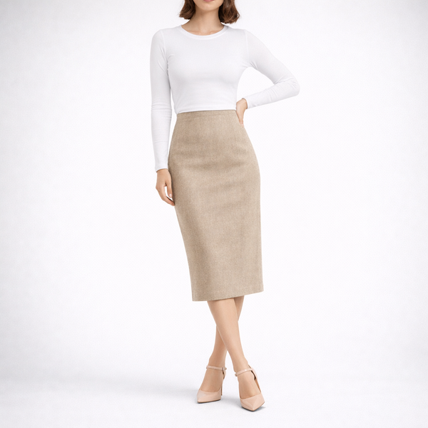Women's Elin Cotton Midi Skirt