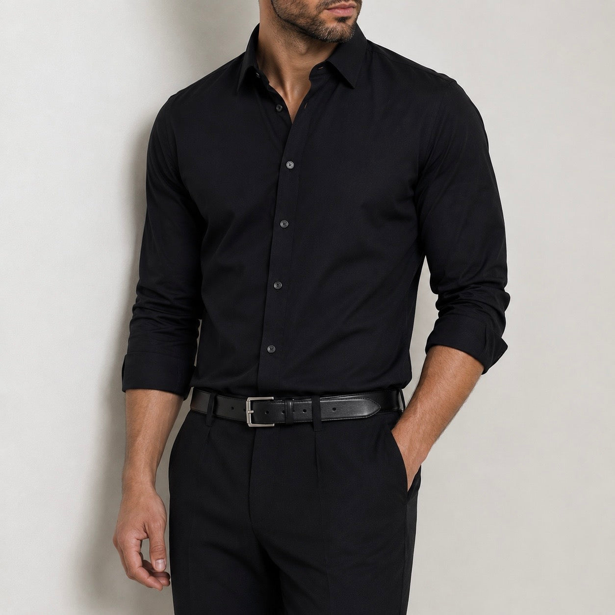 Men's Ellis Slim Fit Cotton Shirt
