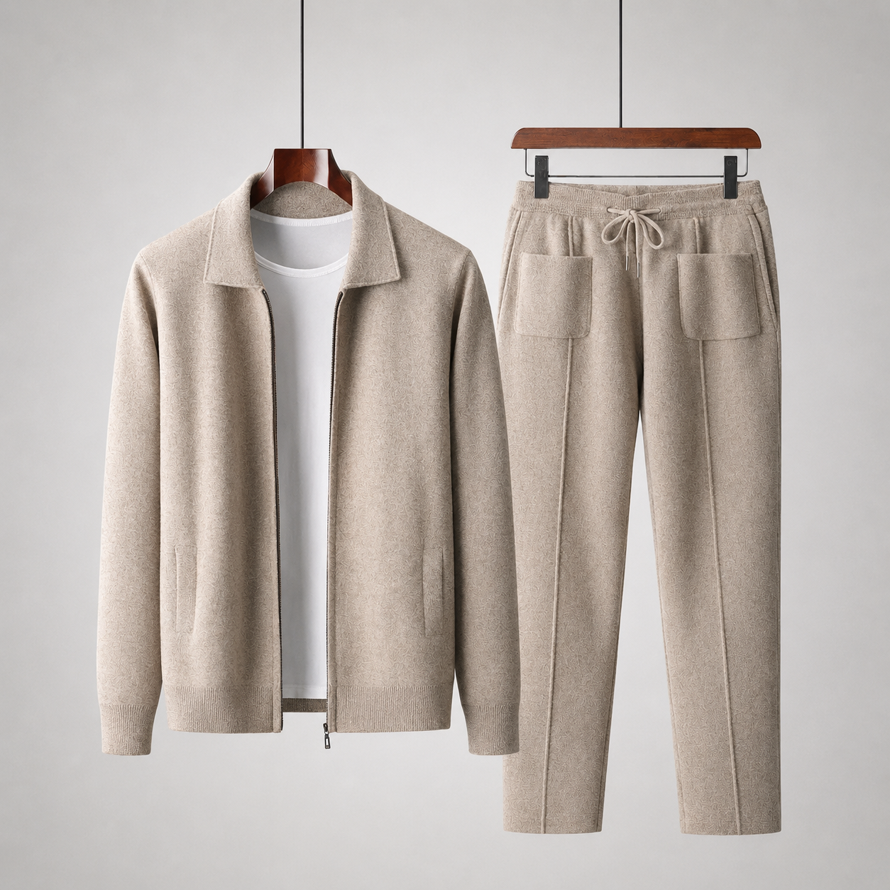 Men's Hudson Knit Co-Ord | Two Piece Lounge Set