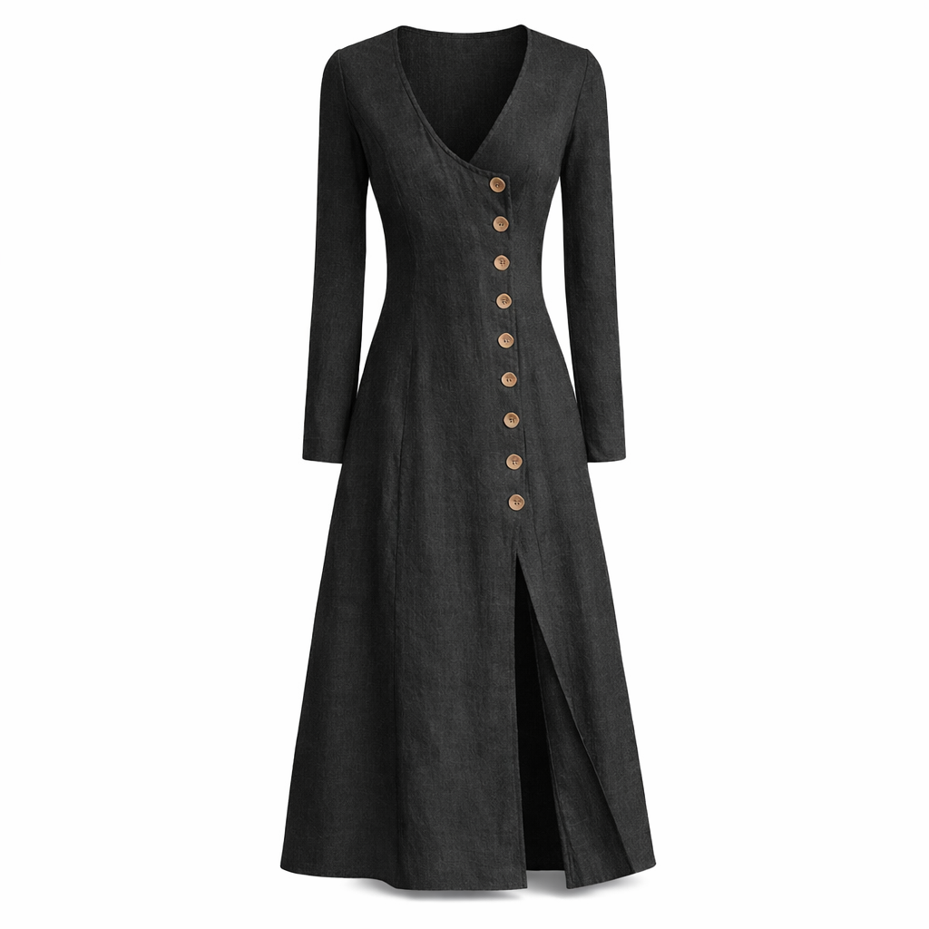 Roselle Linen Dress
