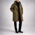 Men's Atlas Dual-Layer Trench Hooded Coat