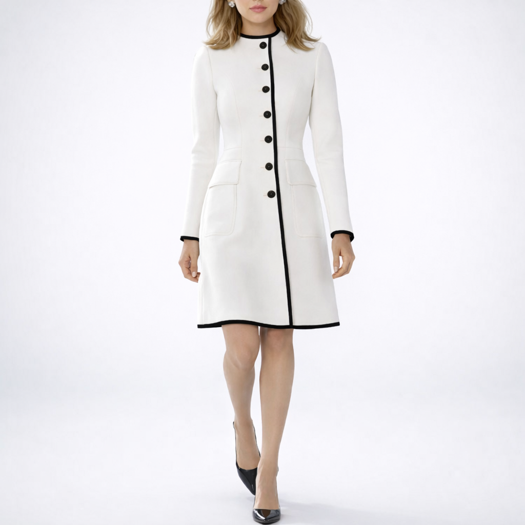 Colette Button Dress