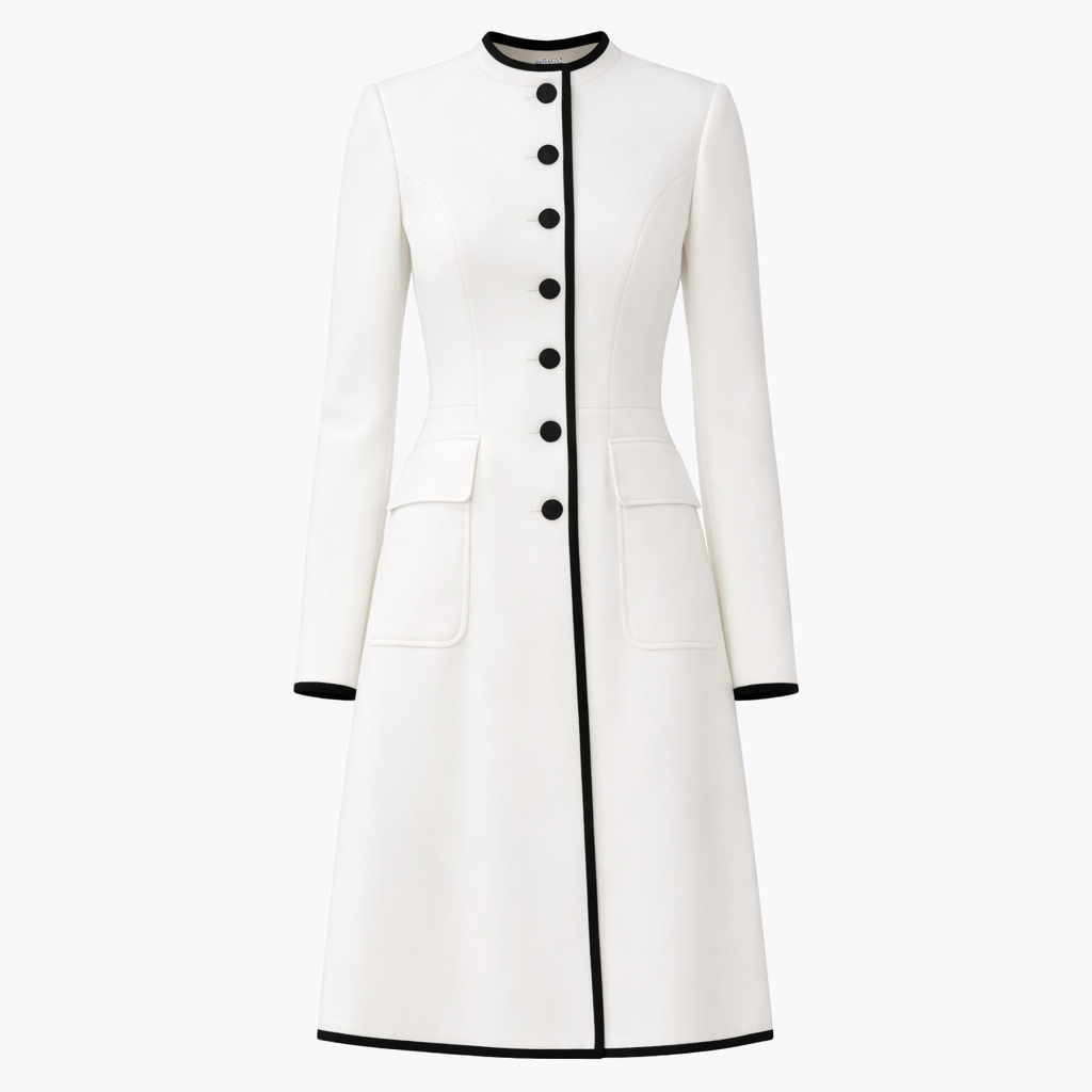Colette Button Dress