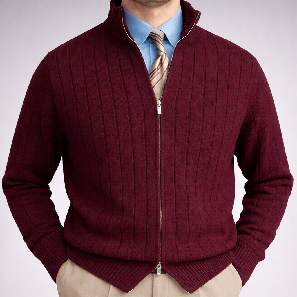 Rowan Zip Knit Jacket