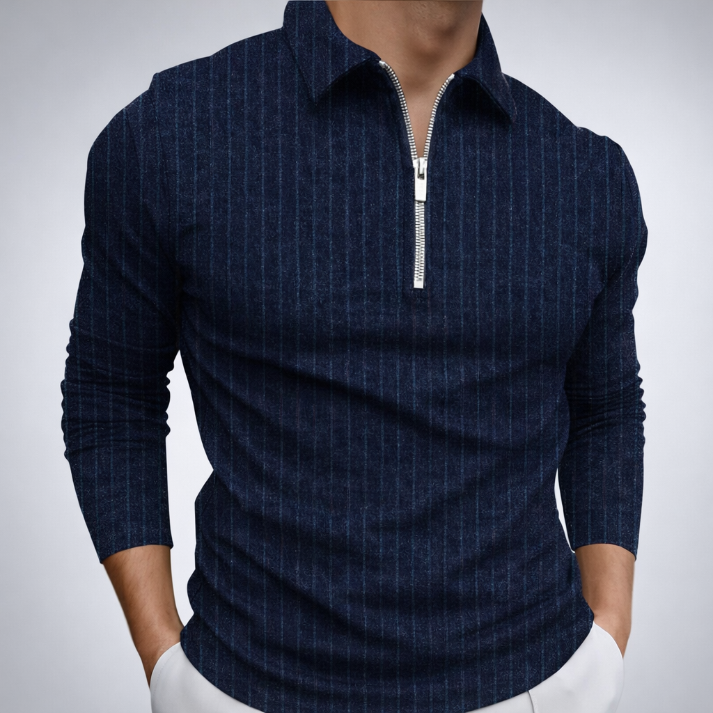 Tavian Zip Polo