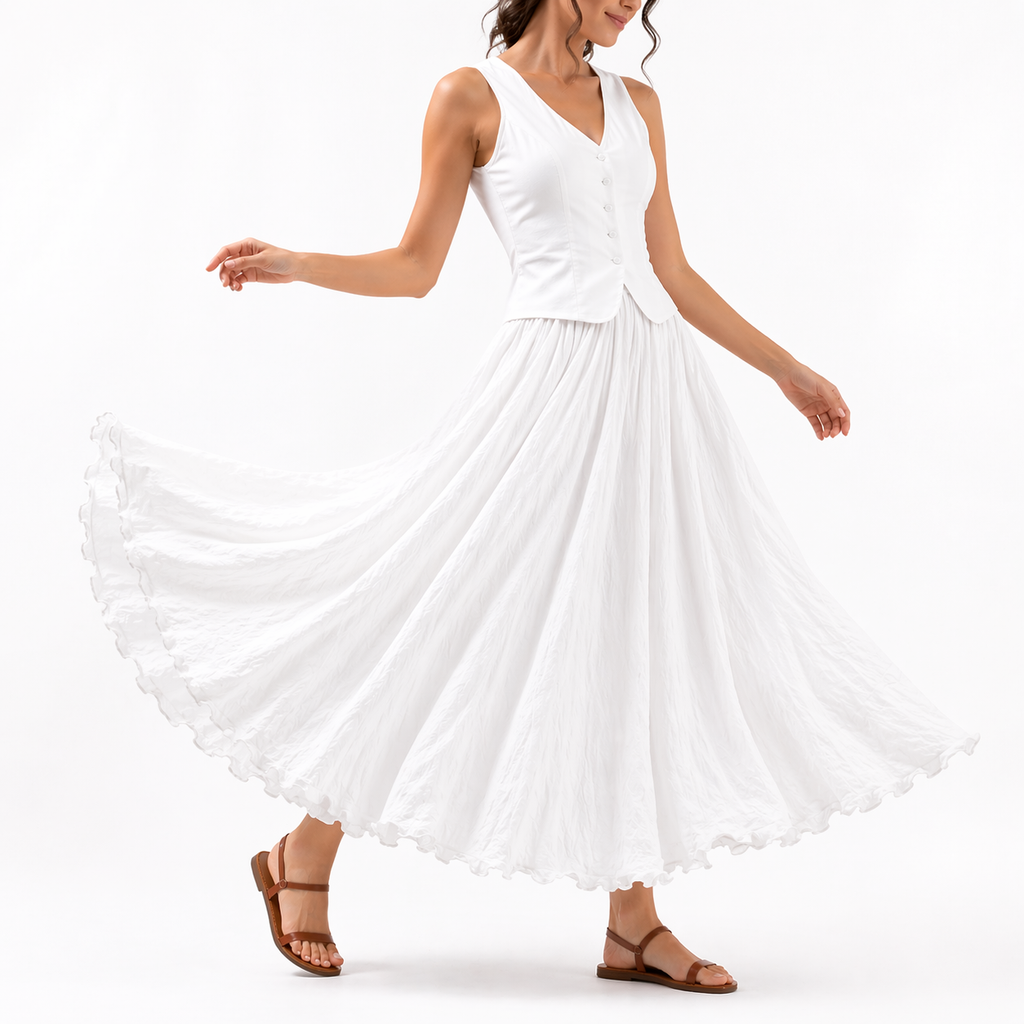 Saia Maxi Flow Skirt