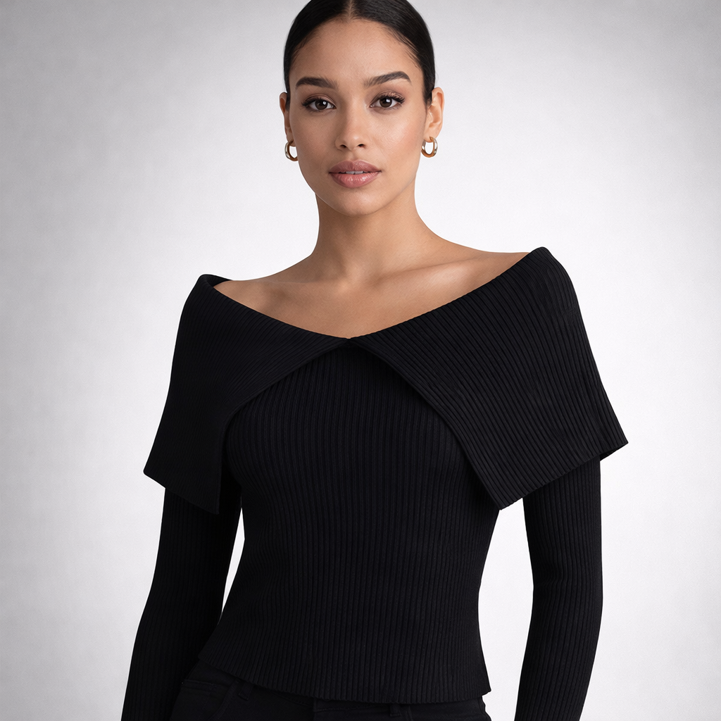 Talia Off-Shoulder Jumper