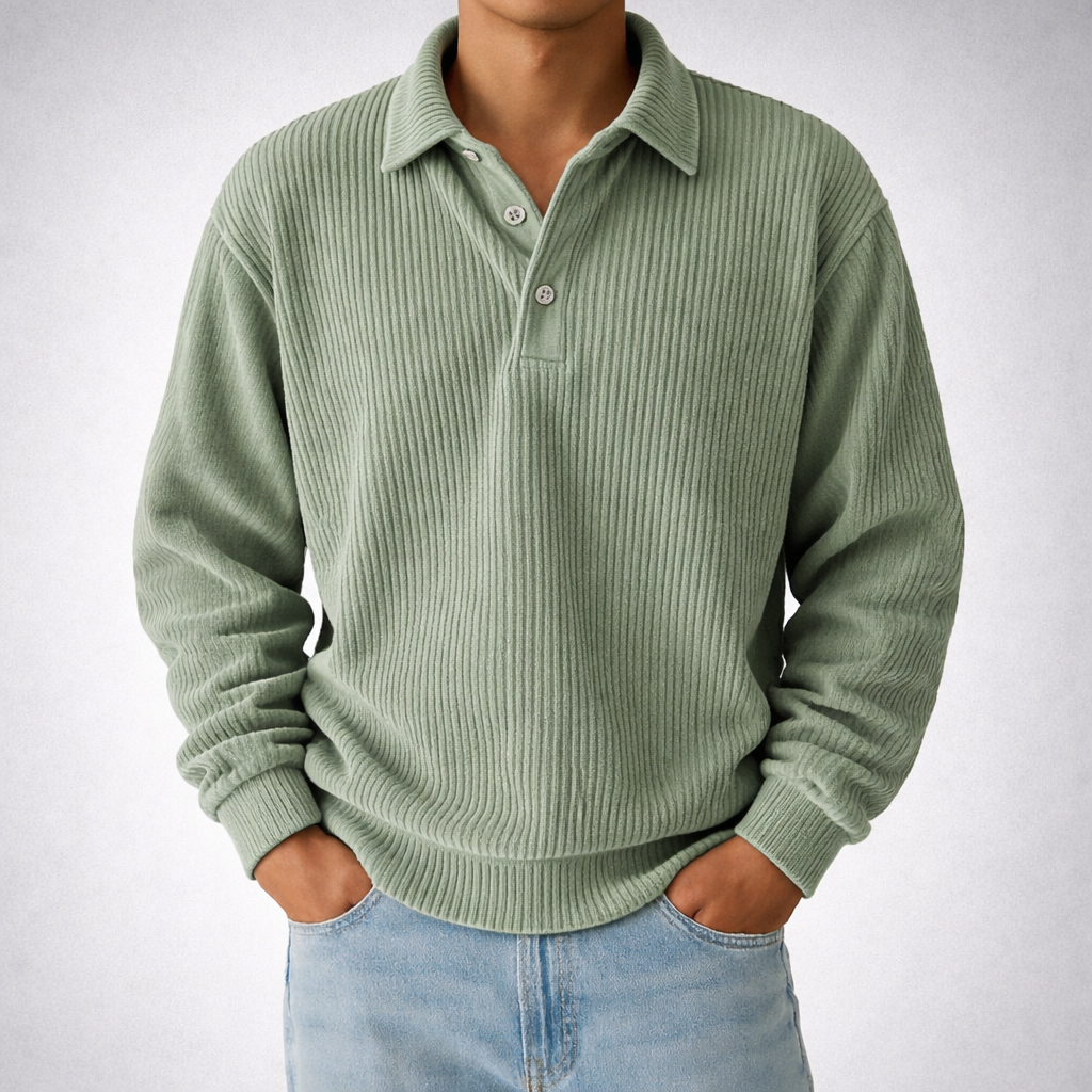 Mercer Corduroy Polo
