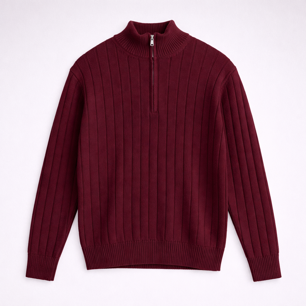 Leon Quarter-Zip Knit