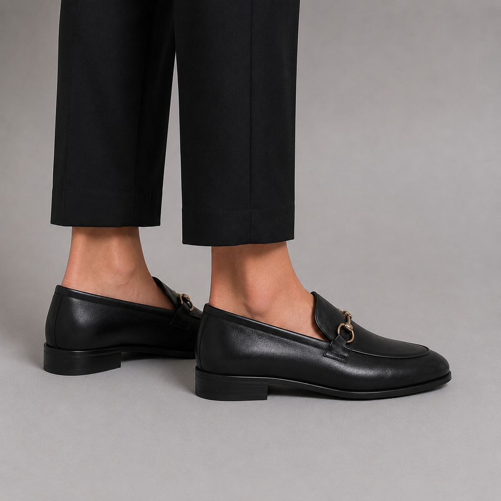 Women's Margot Leather Horsebit Flat Loafers