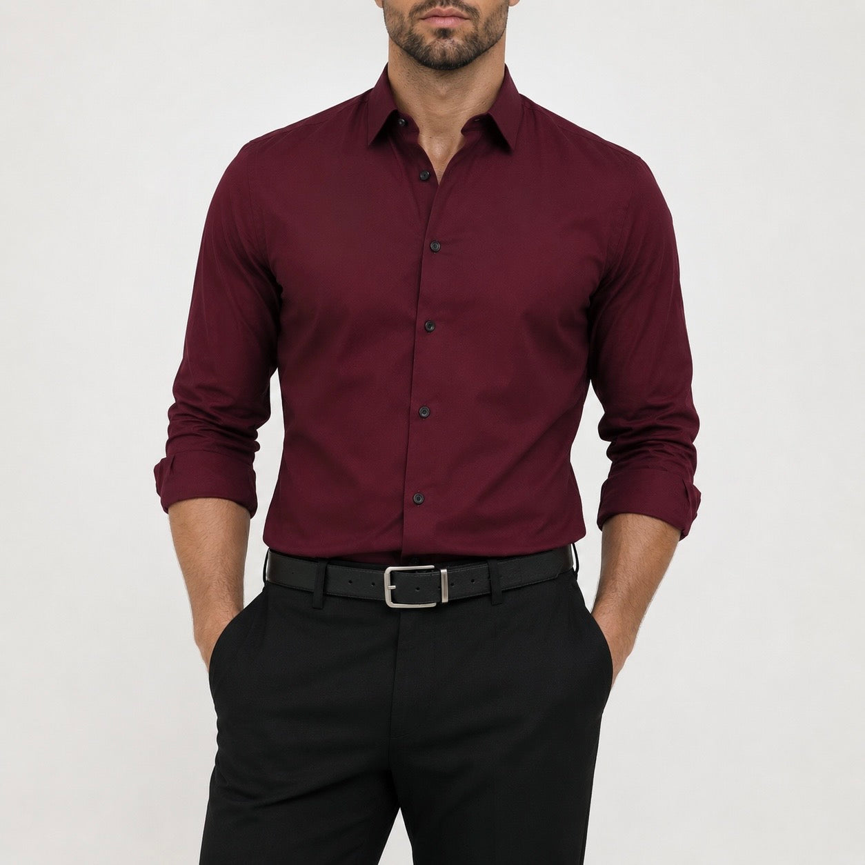 Men's Ellis Slim Fit Cotton Shirt