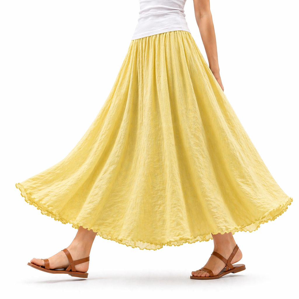 Saia Maxi Flow Skirt