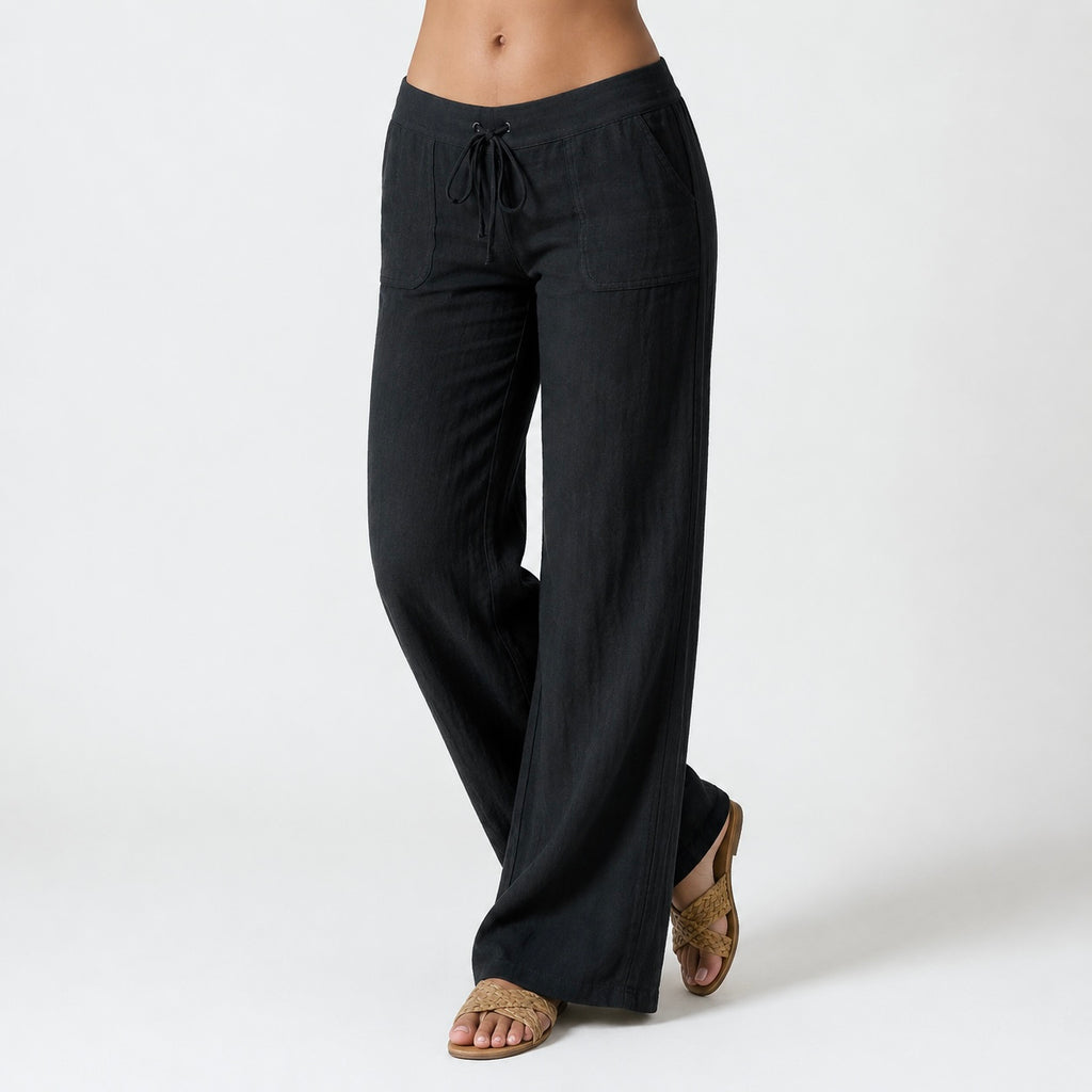 Women’s Mara Relaxed/Casual Loose Trousers With Drawstring