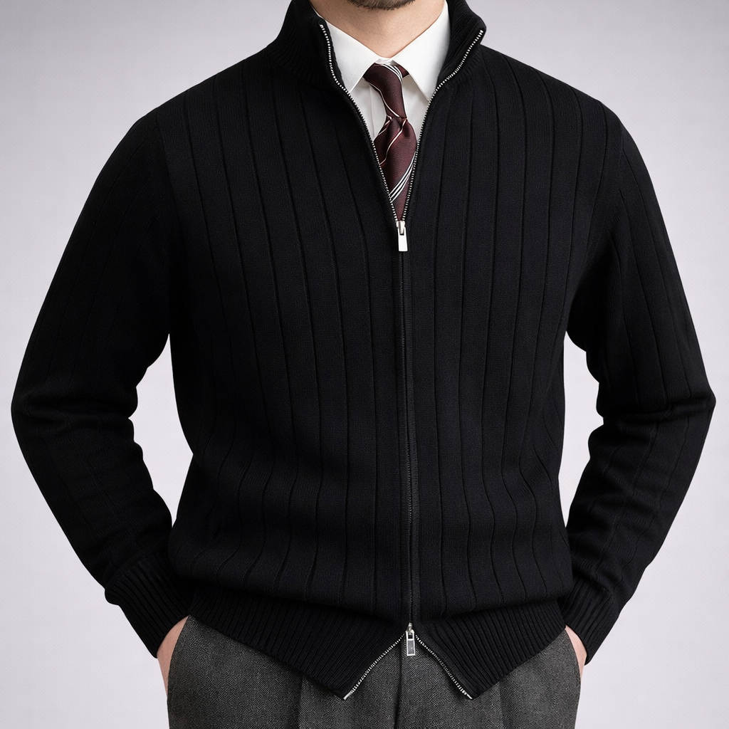 Rowan Zip Knit Jacket