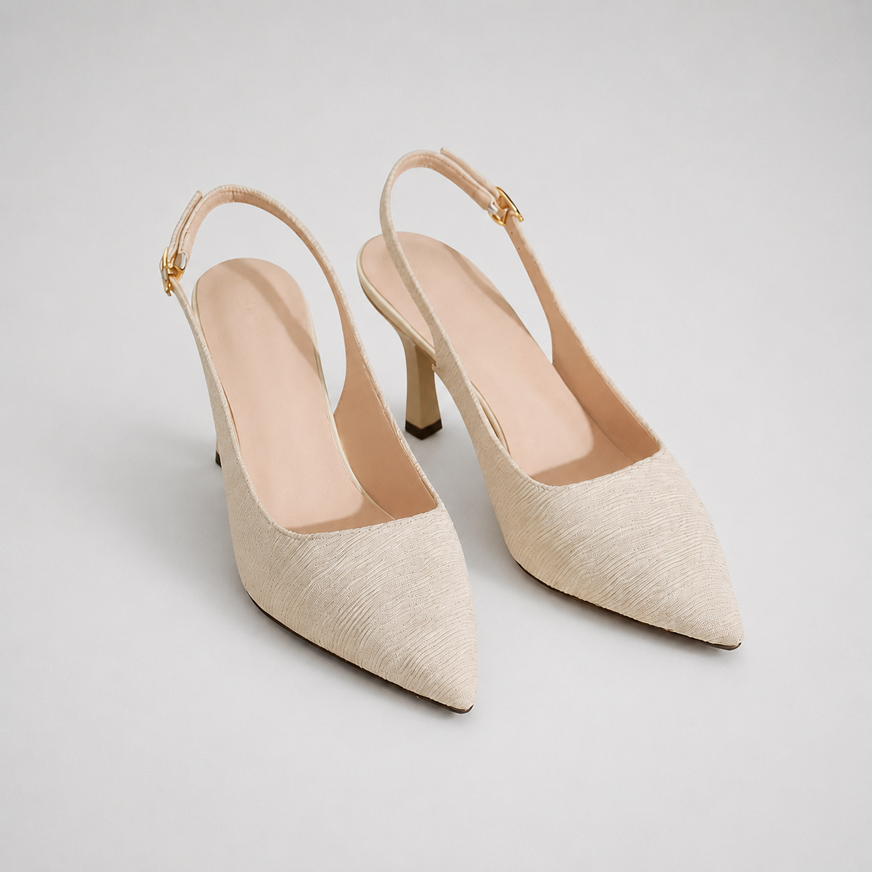 Women's Lucinda Pointed Strap Heels with Buckle