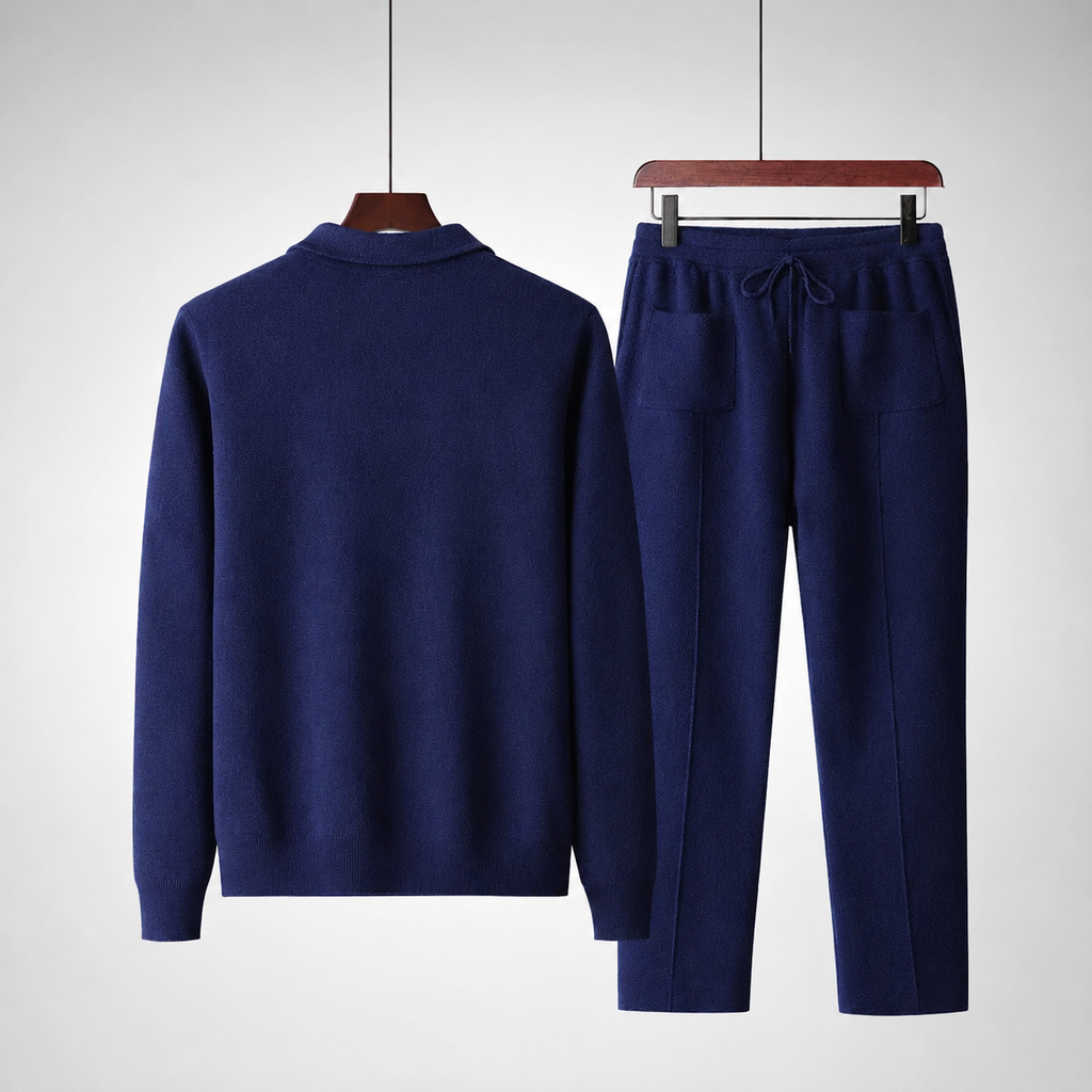 Men's Hudson Knit Co-Ord | Two Piece Lounge Set