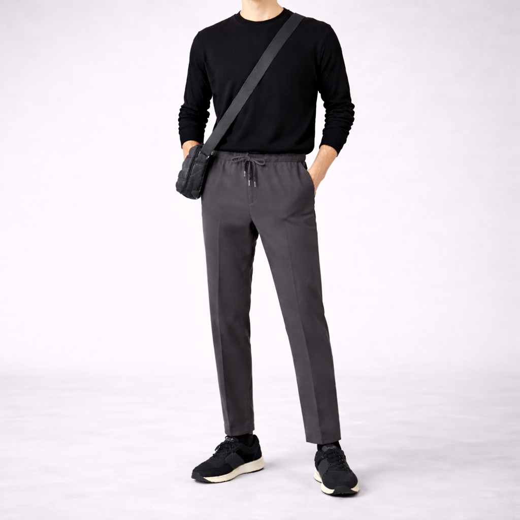 Calder Straight-Leg Trousers