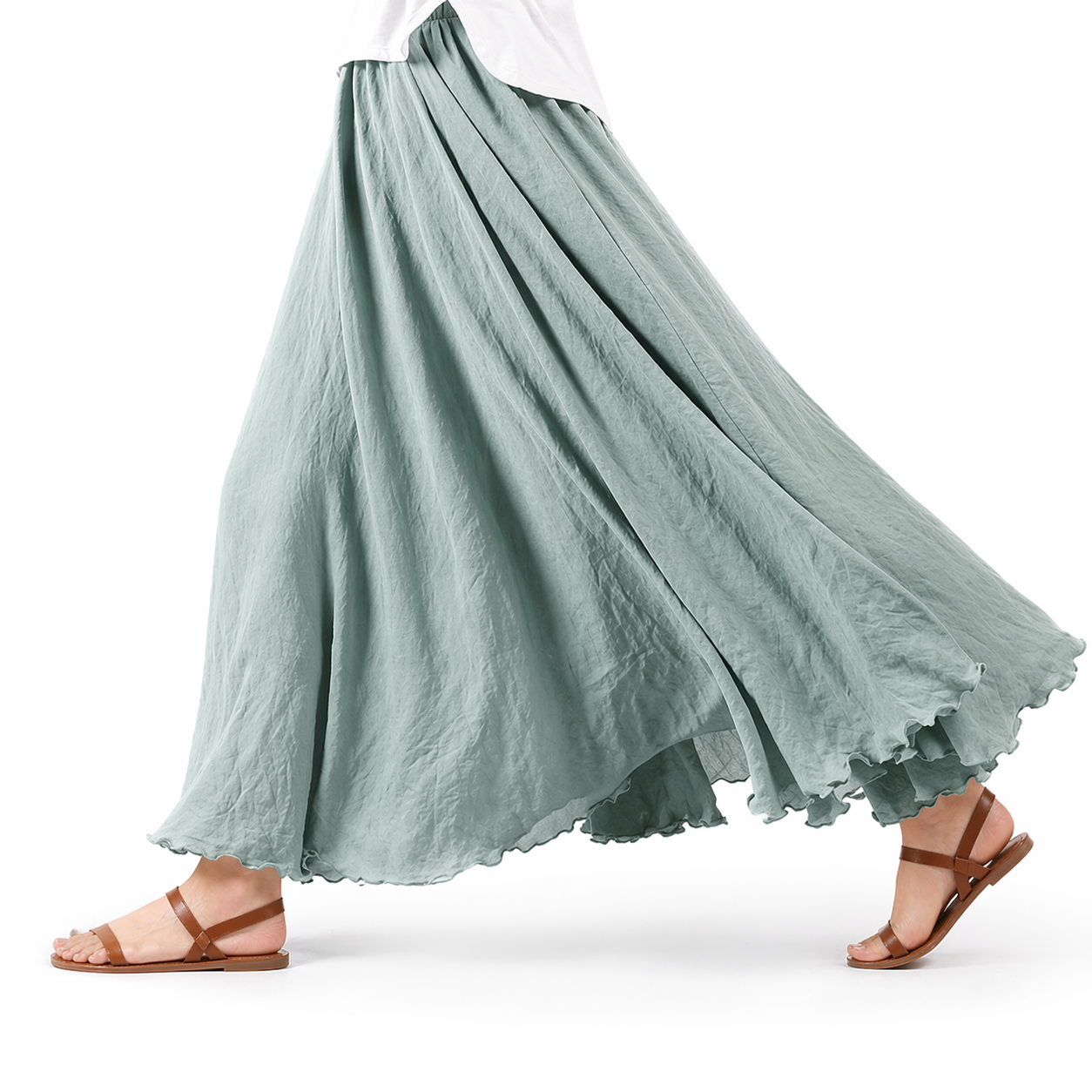 Saia Maxi Flow Skirt
