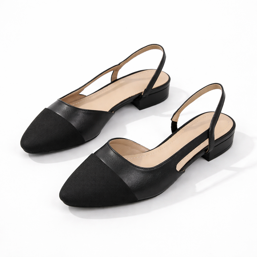 Mila Low Strap Heels